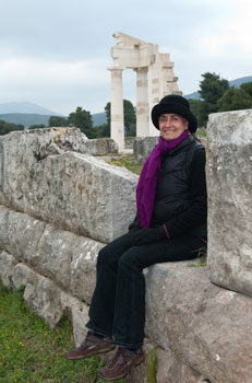 JoHanna visits Asclepian Temple